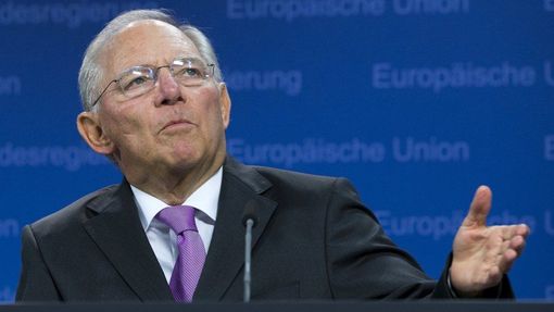 Německý ministr financí Schaüble.