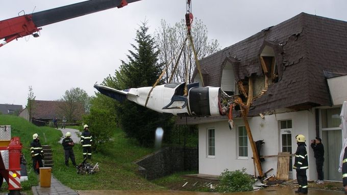 Havárie ultralehkého letadla (ilustrační foto)