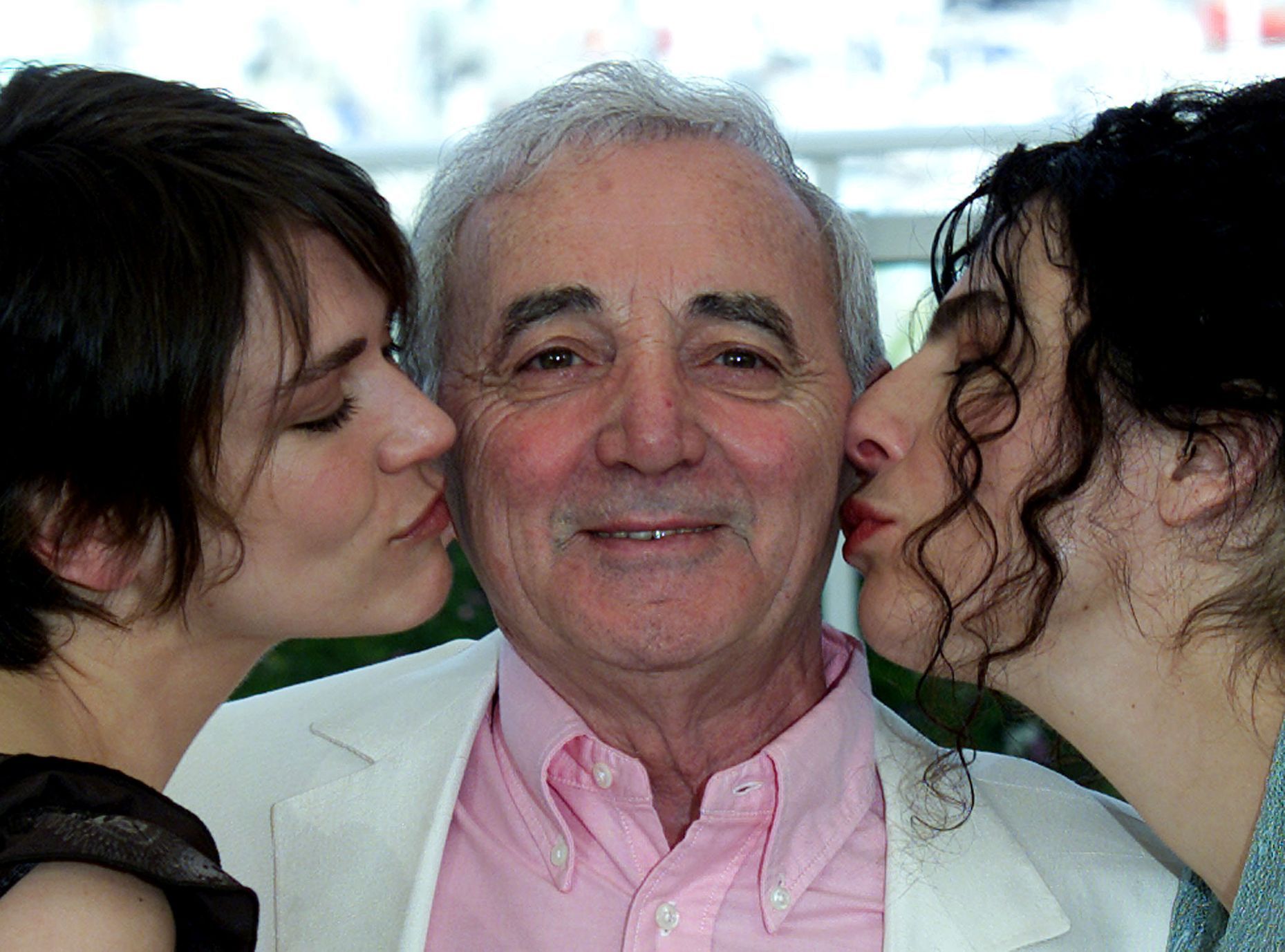 Charles Aznavour v Cannes