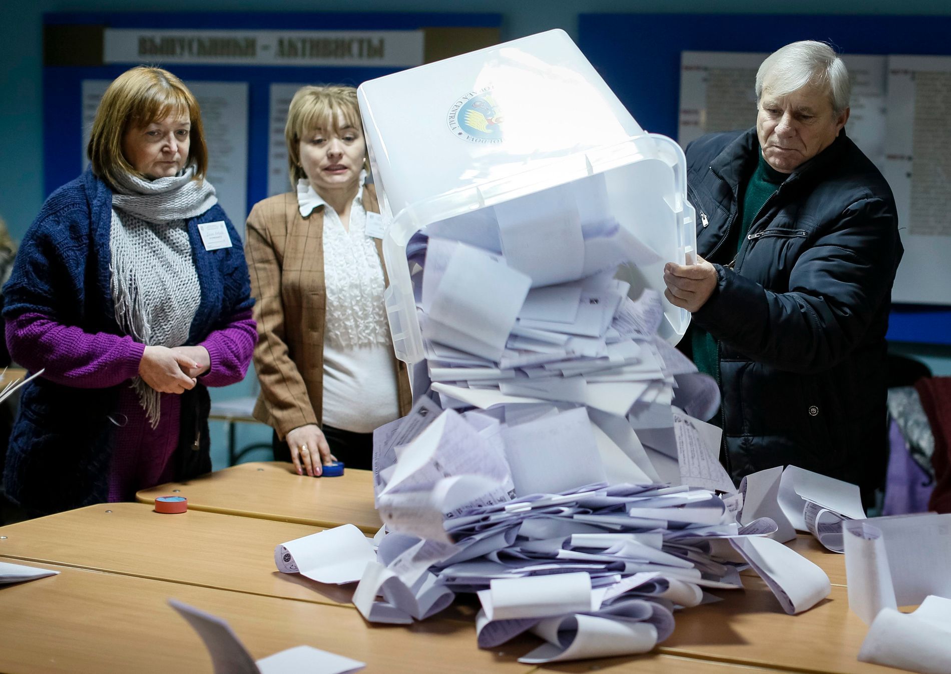 Moldavsko - volby