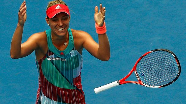 Angelique Kerberová ve čtvrtfinále Australian Open 2016