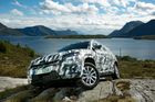Poslední testy nového SUV Škoda Kodiaq probíhají v Norsku. Kryje ho speciální fólie
