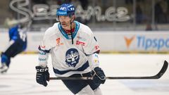 Jaromír Jágr v utkání s Vítkovicemi