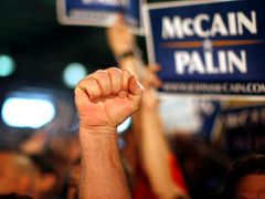 Za Palinovou stojí nadšená, ale příliš úzká skupina Američanů