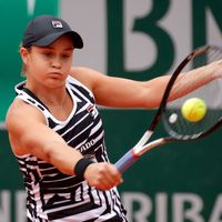 Ashleigh Bartyová Ashleigh Bartyová v semifinále French Open 2019