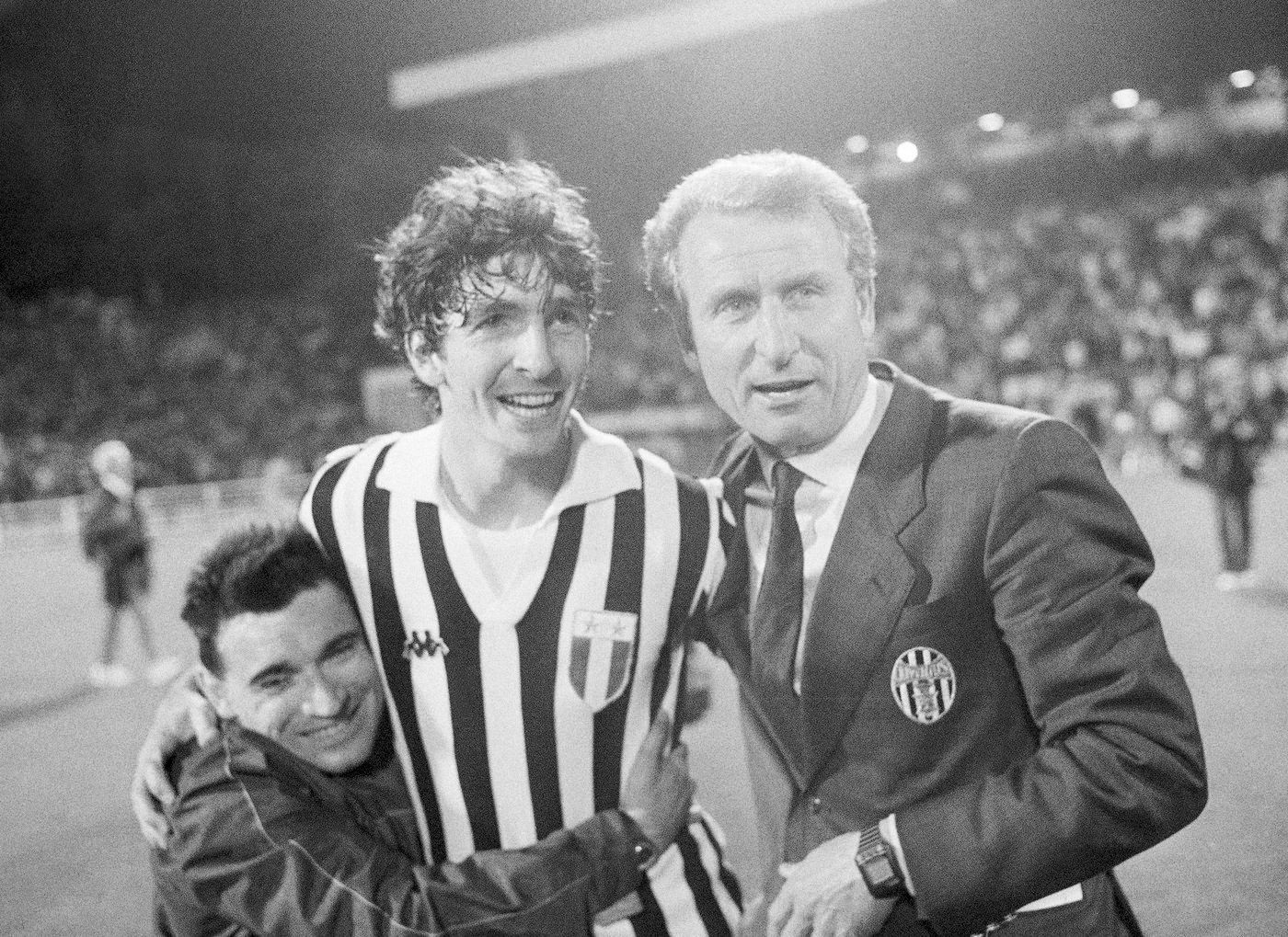1985: Paolo Rossi a Giovanni Trapattoni, Juventus Turín