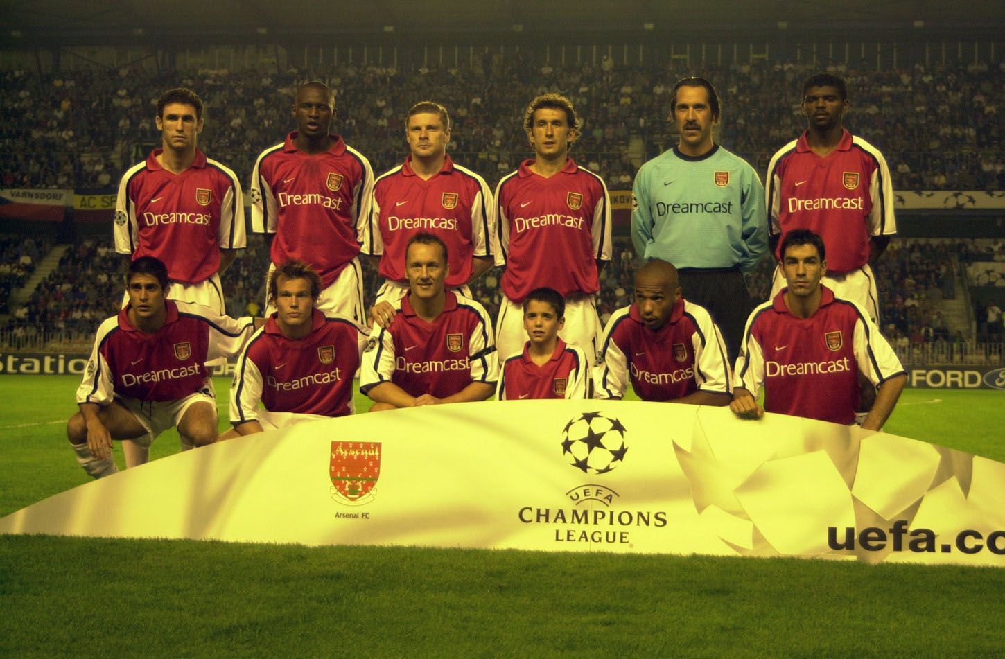 Sparta - Arsenal, Liga mistrů 2000