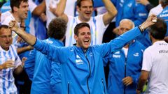 Argentinci slaví vítězství v Davis Cupu
