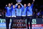 Tenisté Argentiny slaví titul v Davisově poháru