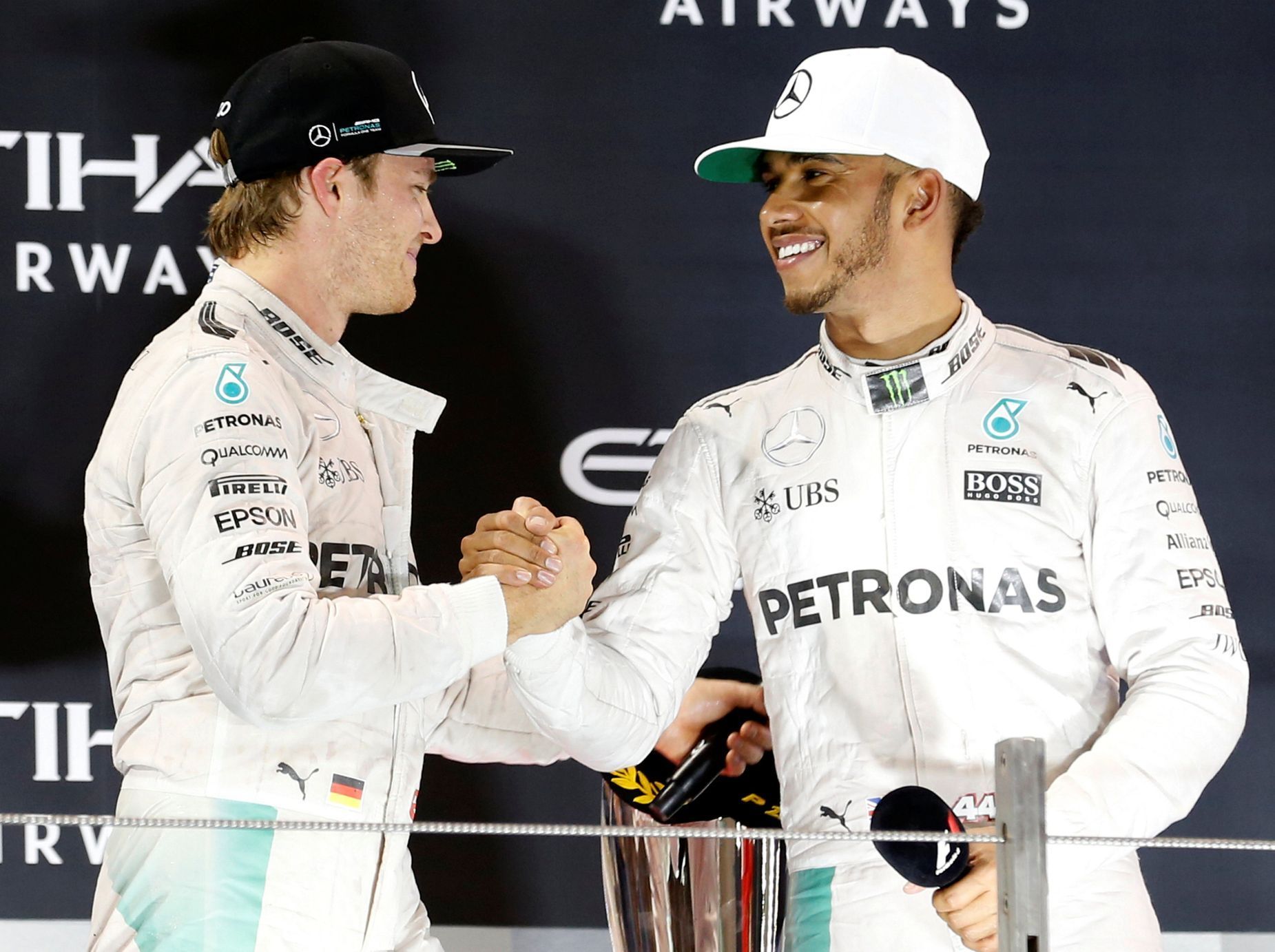 F1, VC Abú Zabí 2016: Nico Rosberg a Lewis Hamilton, Mercedes