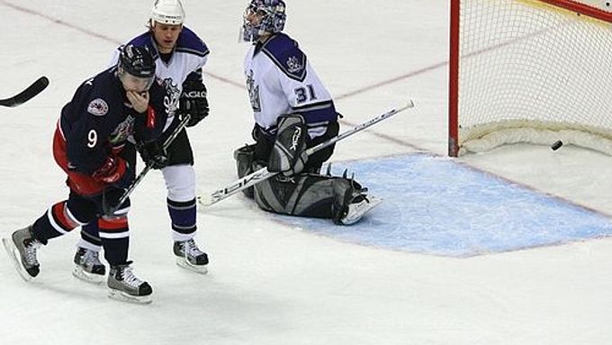 David Výborný v dresu Columbusu