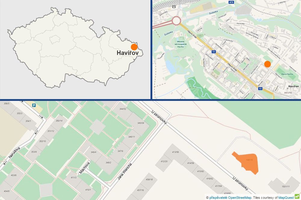 Mapy - majetek Vladimíra Březiny