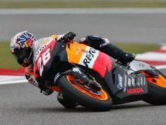 Daniel Pedrosa s Hondou vyhrál kvalifikaci na GP Číny třídy MotoGP.