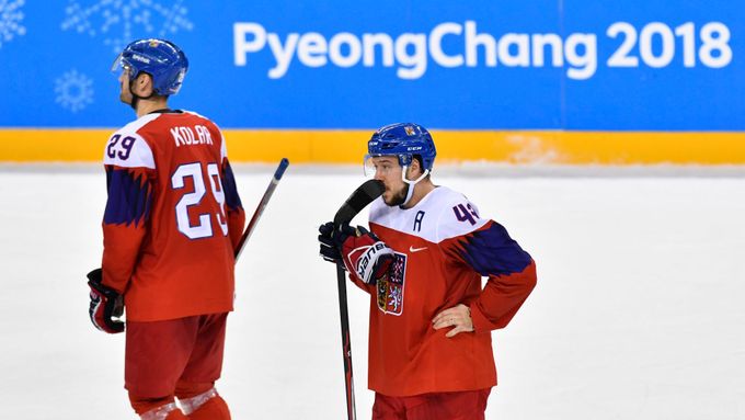 Čekání českých hokejistů na gól v semifinále velkého turnaje pokračuje i po hrách v Pchjongčchangu.
