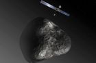 Sonda se přiblížila ke kometě, vědci čekají na snímky
