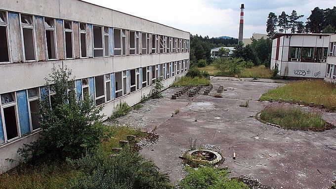 Ghost town of Ralsko