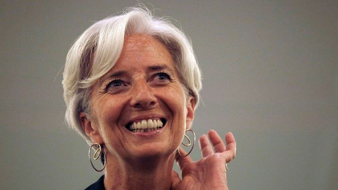 Šéfka Mezinárodního měnového fondu Christine Lagardeová.