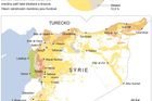 Mapa války. Etnicky a nábožensky roztříštěná Sýrie