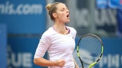Kristýna Plíšková ve finále turnaje J&T Banka Prague Open 2017