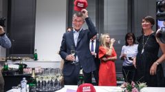 Andrej Babiš, silné Česko - Volební štáb ANO, Volby do Evropského parlamentu, Evropské volby, 26. 5. 2019
