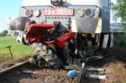Nehoda rychlíku přerušila provoz na trati z Prahy do Berouna