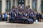 Sto aut za dva roky: U Bugatti slaví první milník. Chiron se bude vyrábět ještě šest let