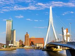Rotterdam - most Erasma Rotterdamského