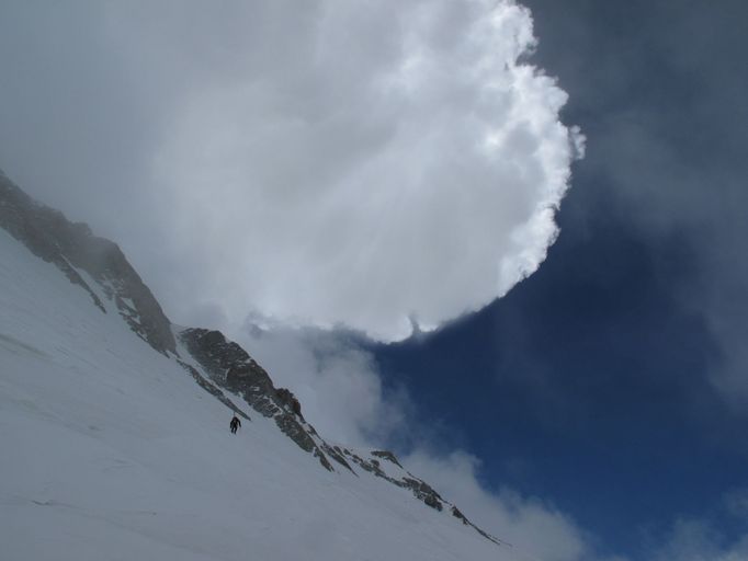 Extrémní lyžař David Fojtík na Dhaulágirí (2009)