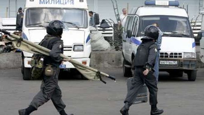 Moskevská policie.