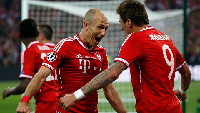 Robben a Mandžukič, obrovská útočná síla Bayernu Mnichov