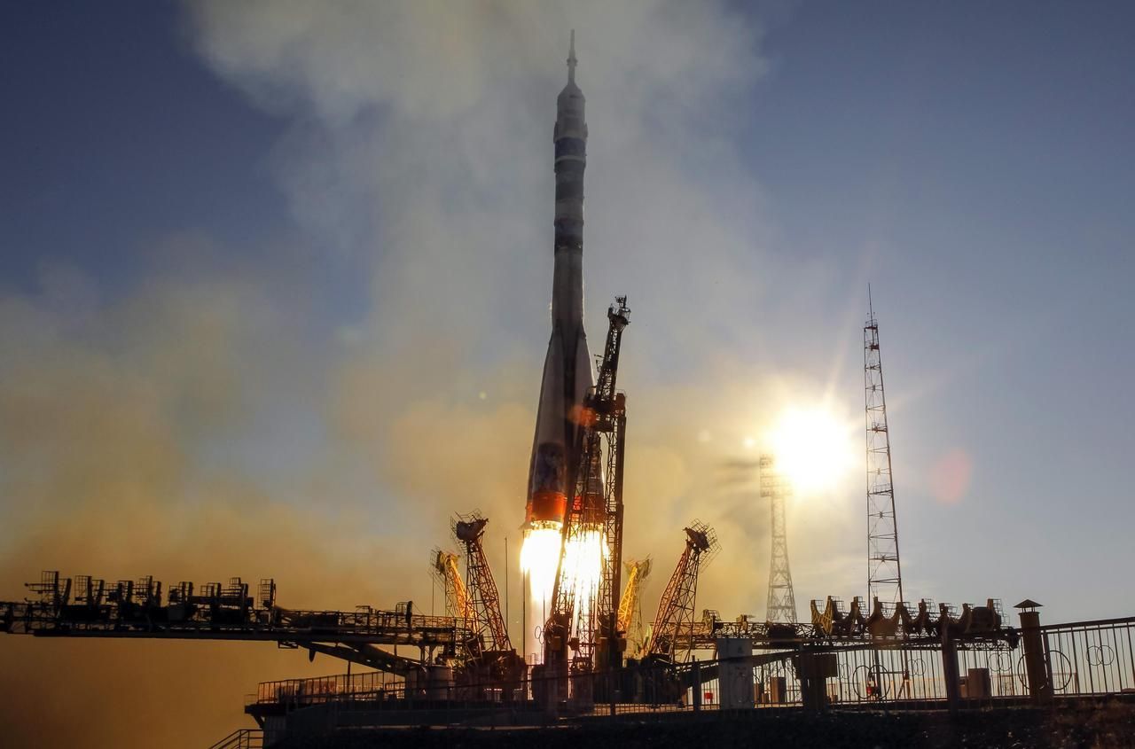 Sojuz startuje k ISS