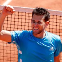 Dominic Thiem Dominic Thiem v semifinále French Open 2019