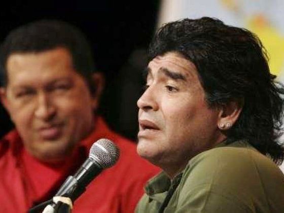 Levicová Venezuela: Maradona a Chávez