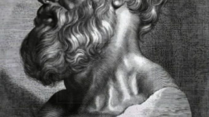 Hippokrates, jak ho viděl Peter Paul Rubens.