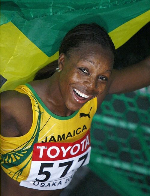 Veronica Campbellová - Brownová, jamajská sprinterka