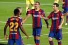 Barcelona začala vysokou výhrou. Messi dal gól, ale zastínil ho teenager Fati