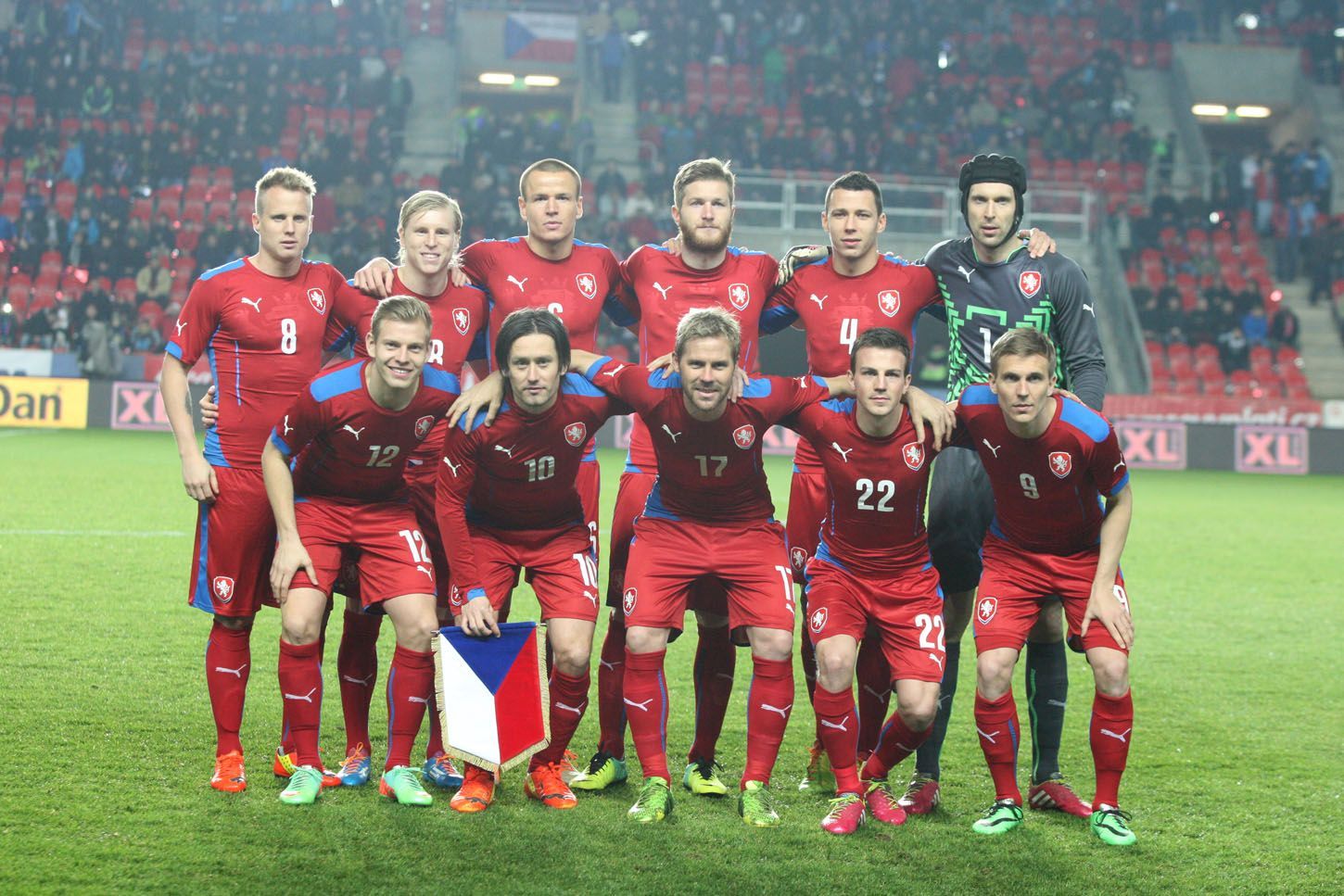 Česko - Norsko: český tým