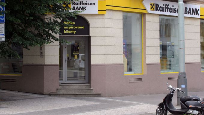Banka v pražských Dejvicích.