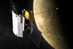 Sonda Messenger se plánovaně zřítila na planetu Merkur