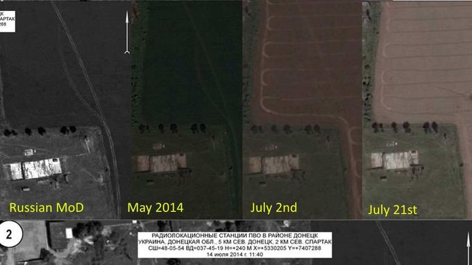 Jak Rusko falšovalo satelitní snímky související s tragédií letu MH17.