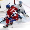 Tomáš Plekanec, Jonathan Bernier (NHL, Montreal - Toronto)