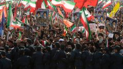 Írán - demonstrace - výročí