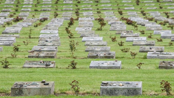 Hřbitov v Terezíně.