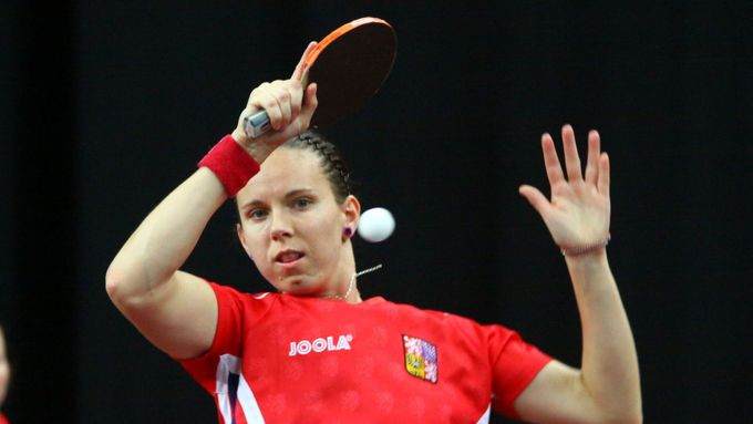 Česká stolní tenistka Iveta Vacenovská.
