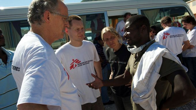 Lékařská pomoc na Haiti očima Jana Trachty