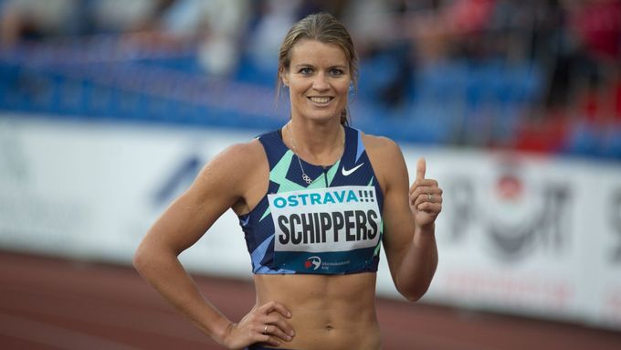 Nizozemská sprinterka Dafne Schippersová byla jednou z největších hvězd 59. Zlaté tretry.