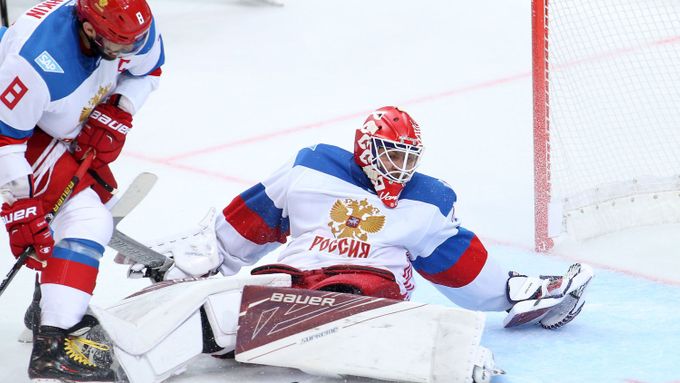 Semjov Varlamov zachytal v Praze velmi solidně.