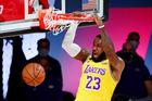 1. semifinále play off NBA 2020, Lakers - Denver: LeBron James
