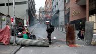 Protesty v Bolívii