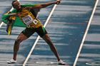 FOTO Bolt si z diskotéky zaběhl pro deštivé zlato na stovce
